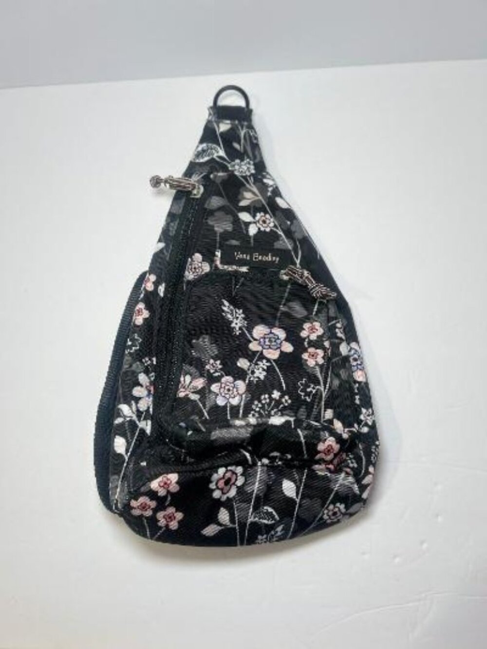 VERA BRADLEY Reactive Sling Backpack Purse Floral Print Travel Everyday Bag